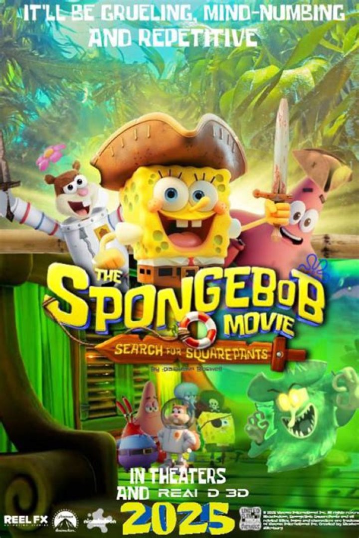 What is the song at the end of the SpongeBob movie