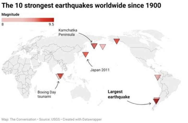What is the strongest magnitude earthquake ever recorded in South Carolina