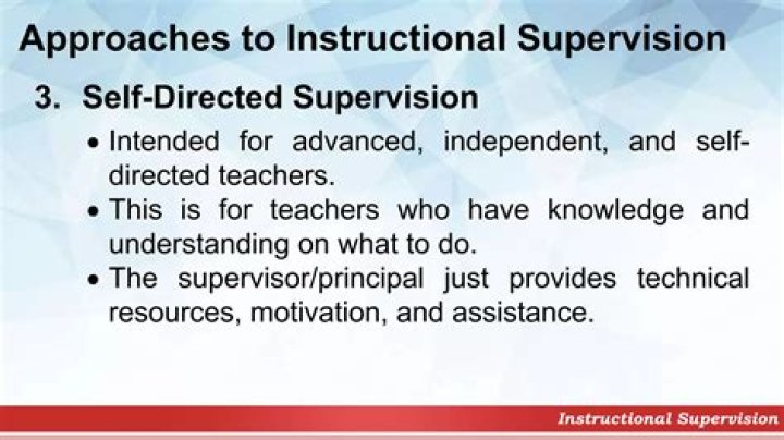 What is the ultimate purpose of instructional supervision