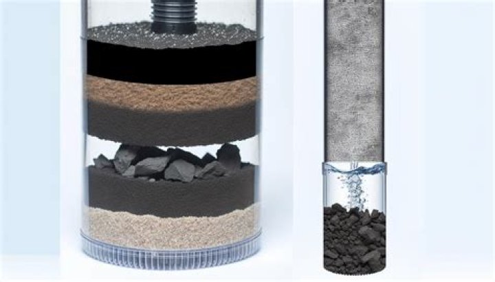 What is the use of charcoal in water filter