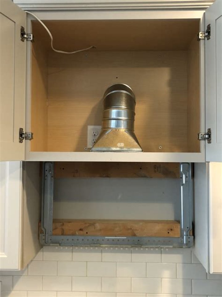 What is under cabinet range hood