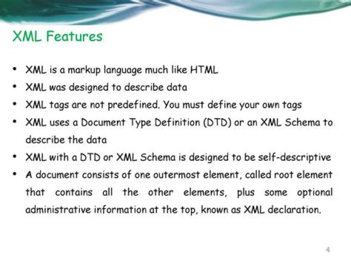 What is XML and why it is used