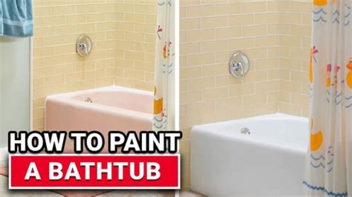 What kind of paint do you use on a bathtub