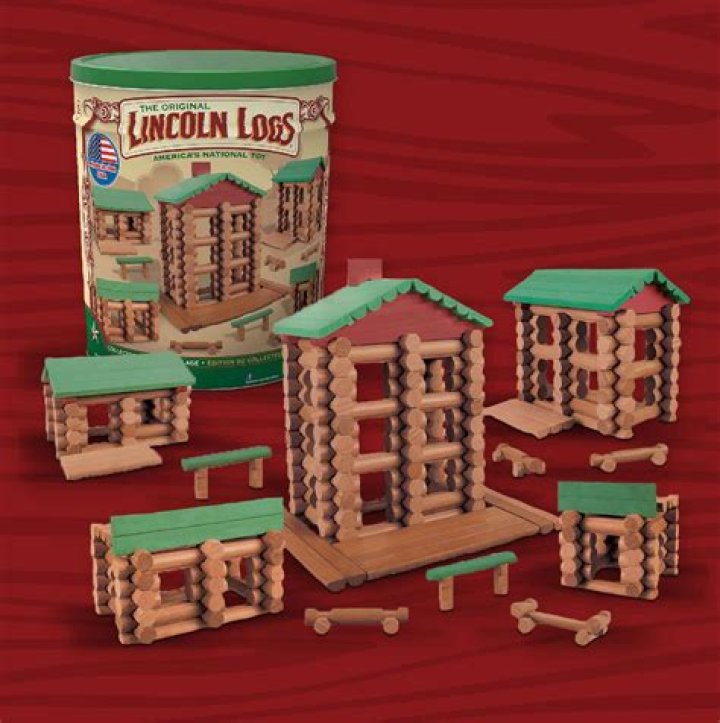 What kind of wood are Lincoln Logs made of