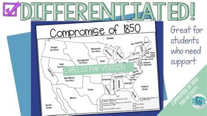 What led the Compromise of 1850