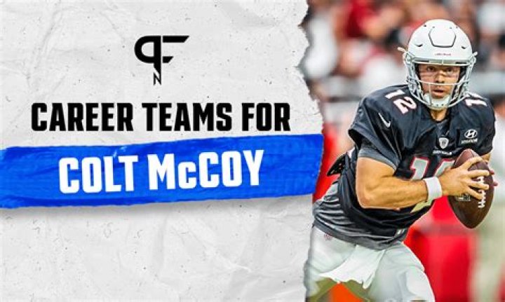 What NFL teams has Colt McCoy played for