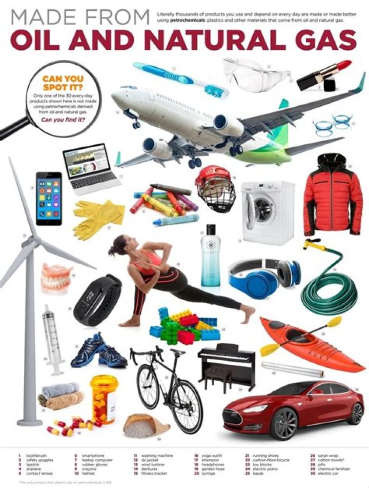 What products are made from oxygen