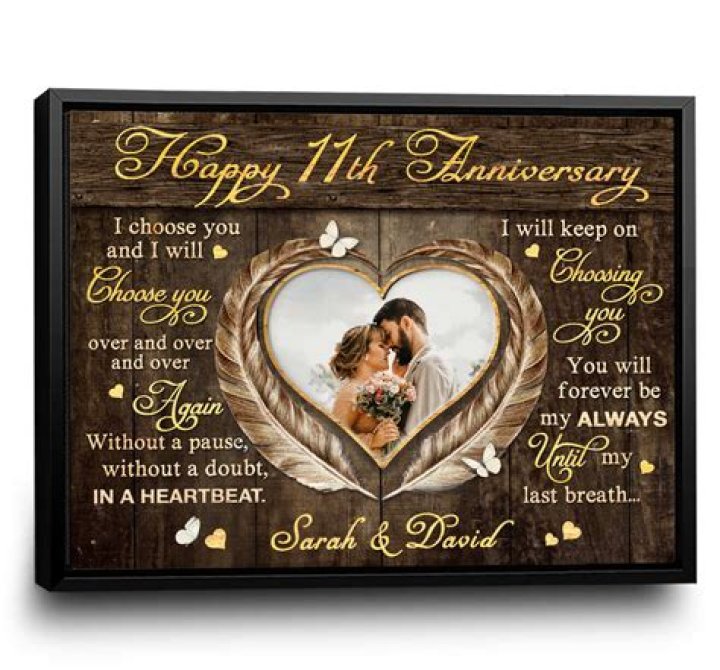 What should I get my husband for our 11th anniversary