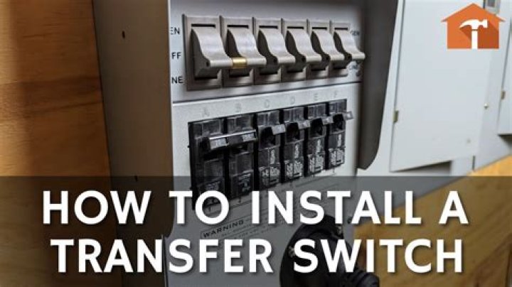 What size of transfer switch do I need