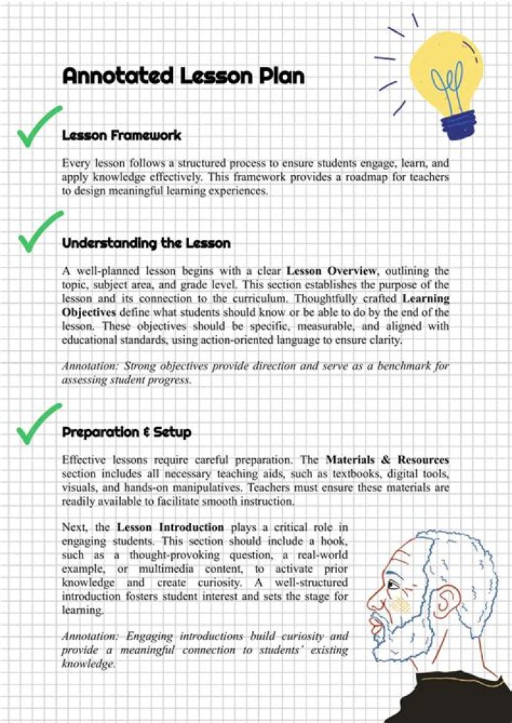 What stages are important in a lesson plan