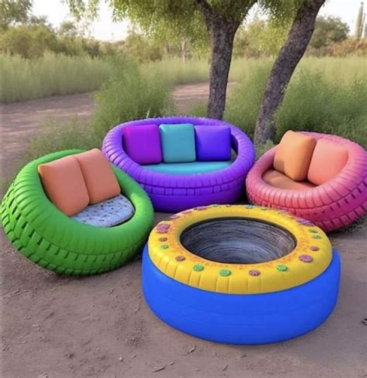 What they do with old tires