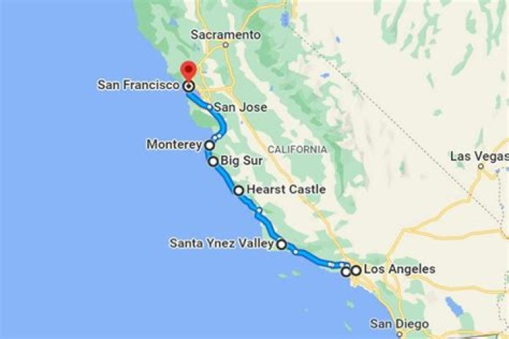 What to see driving from San Francisco to Monterey