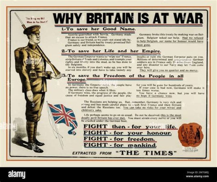 What type of propaganda was used in ww1