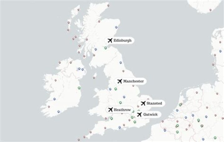 What UK airports fly direct to Munich