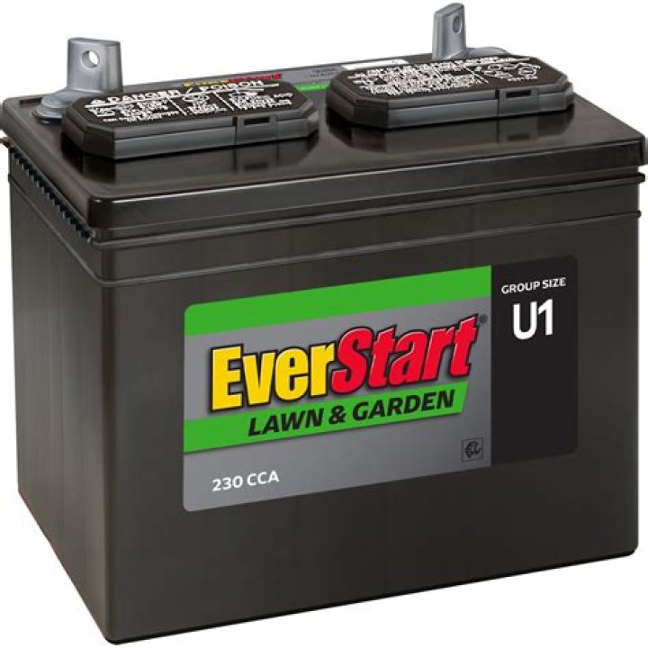 What voltage is a Craftsman lawn tractor battery