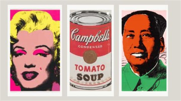 What was Andy Warhol first piece of art