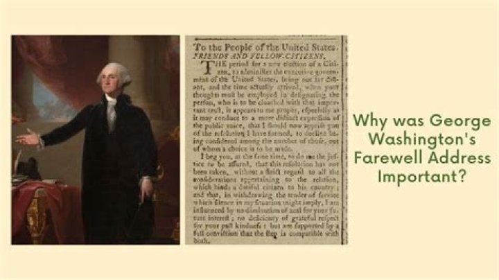 What was George Washingtons speech