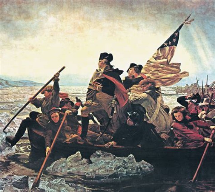 What was the result of Washington crossing the Delaware