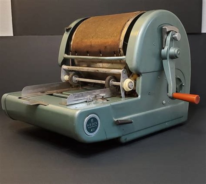 What was the smell of mimeograph