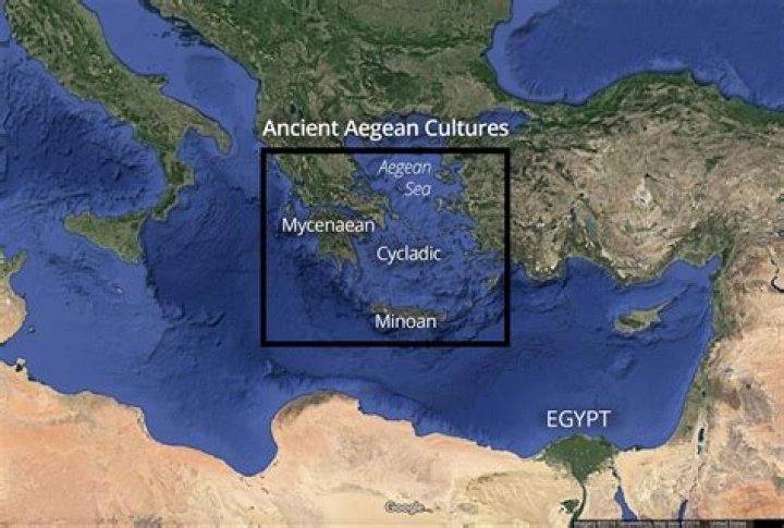 What were the three major ancient Aegean cultures