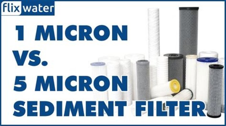 What will a 5 micron filter remove