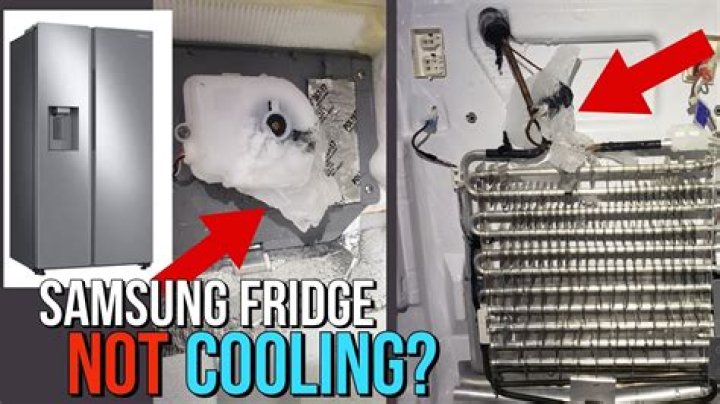 What would cause my Samsung refrigerator to not get cold