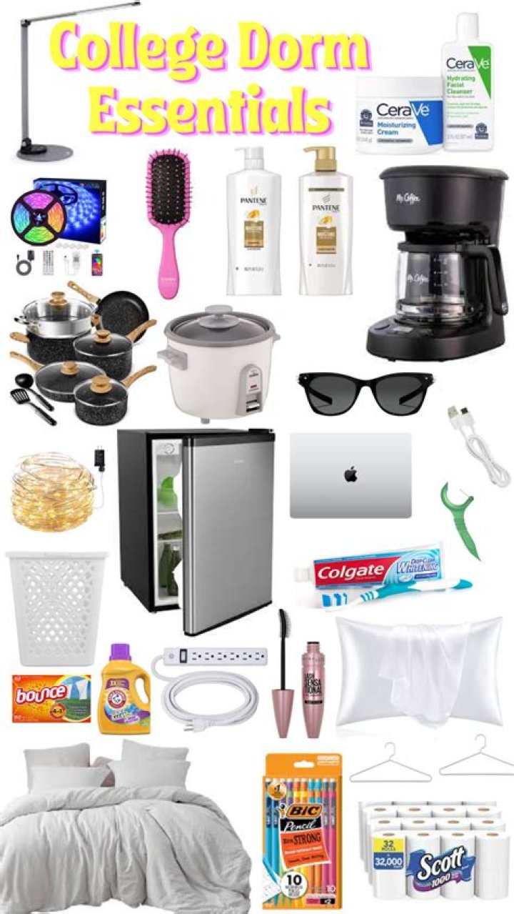 What you need for a college dorm