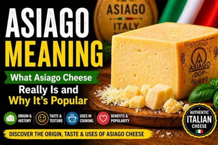 Whats in Asiago cheese