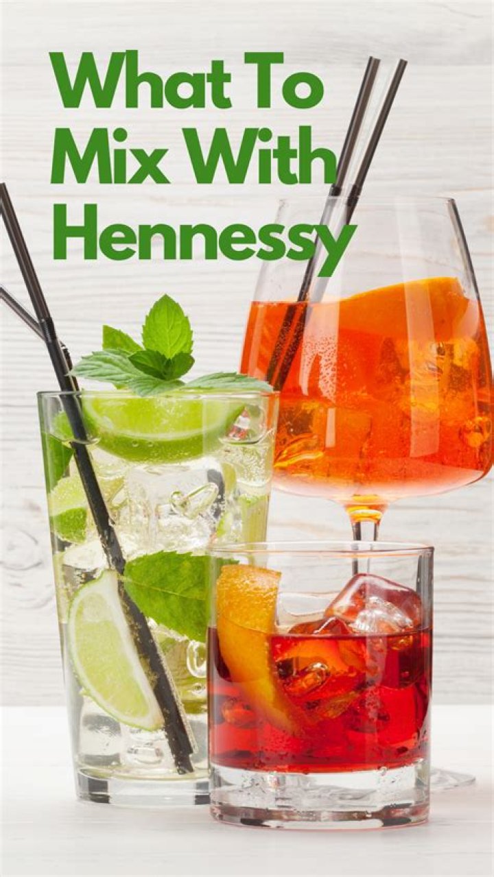 Whats the best mix with Hennessy