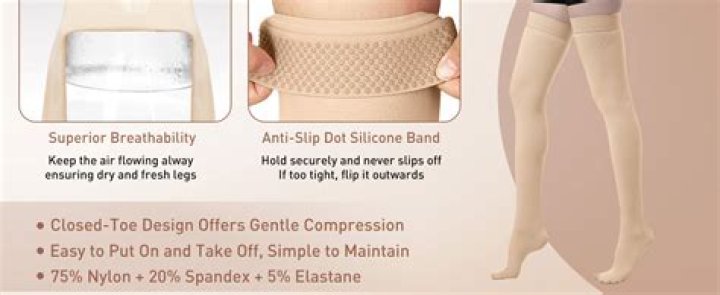 Whats the correct code for two thigh high surgical stockings