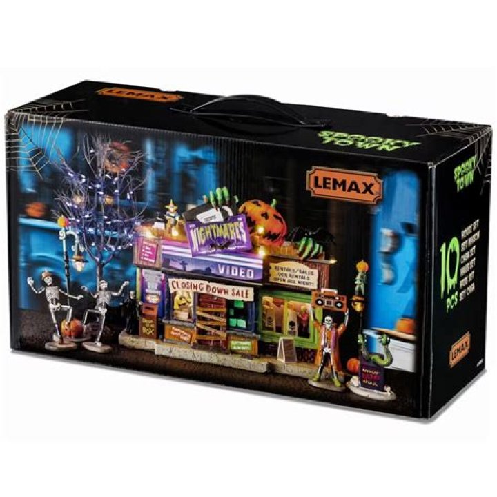 When did lemax spooky town start