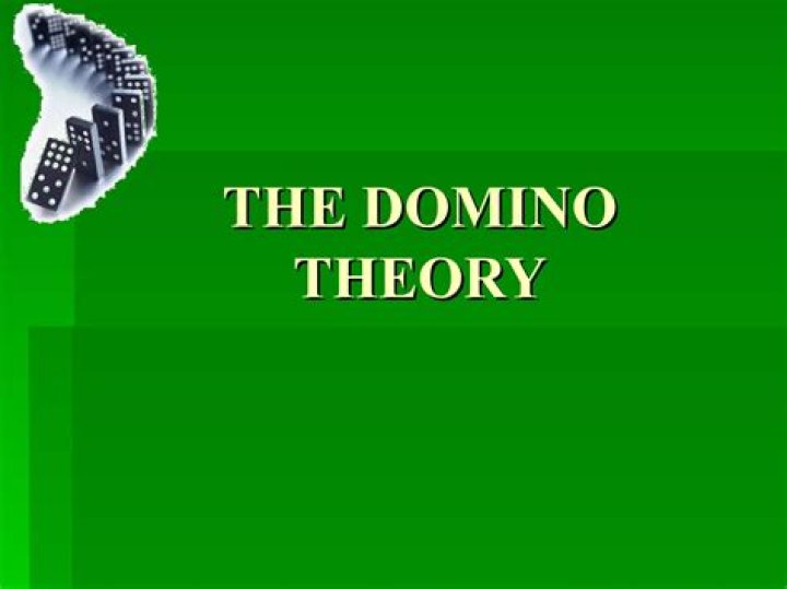 When did the domino theory take place