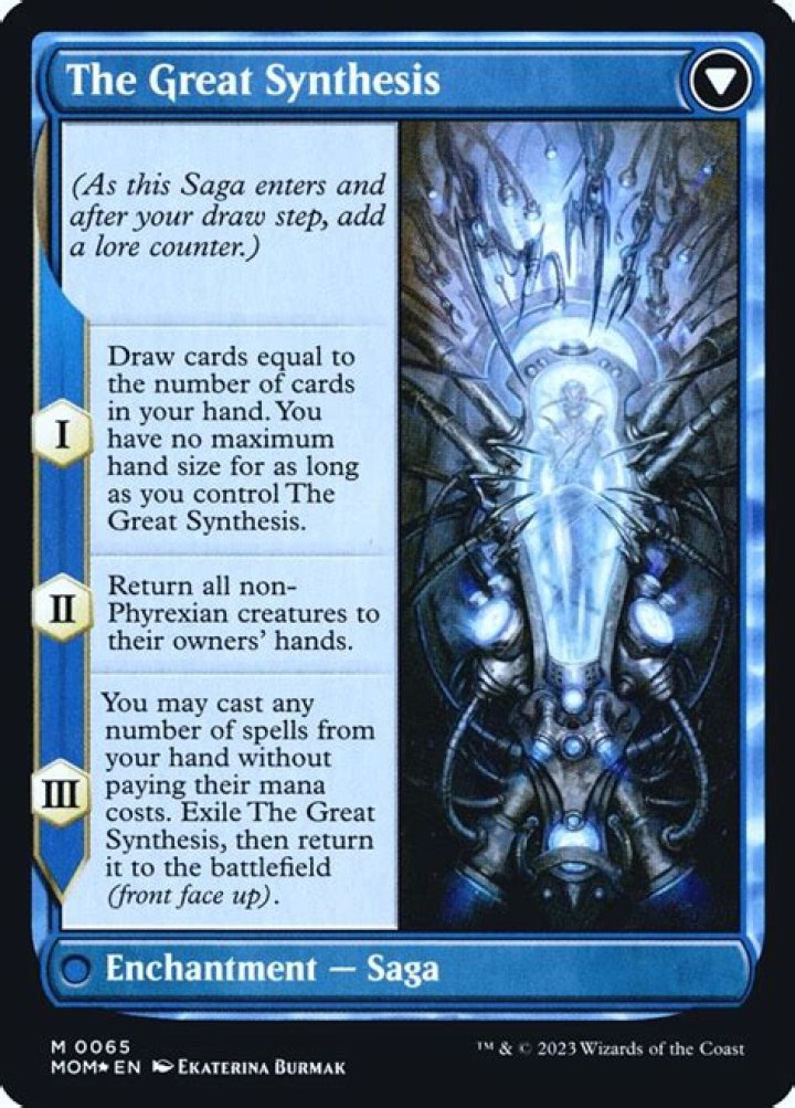 When did the great synthesis occur