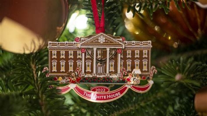 When did the White House Christmas ornaments start