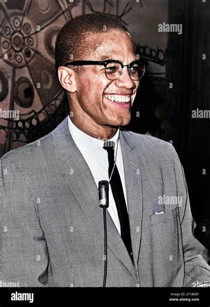 When was Malcolm X born