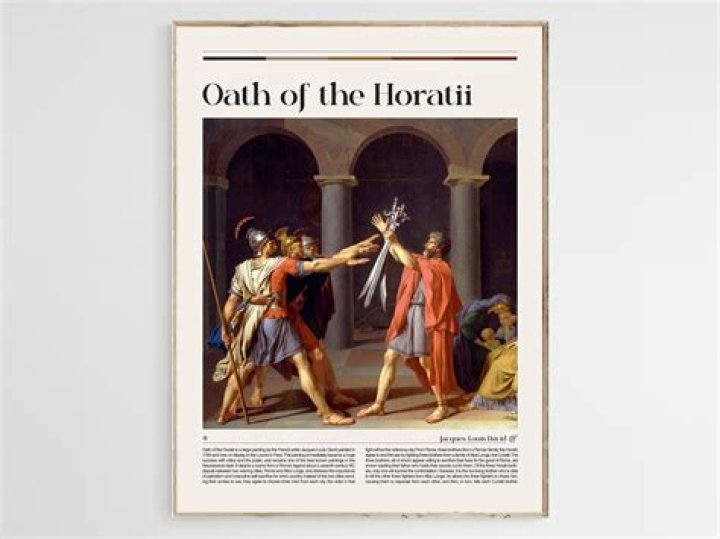 When was Oath of the Horatii painted