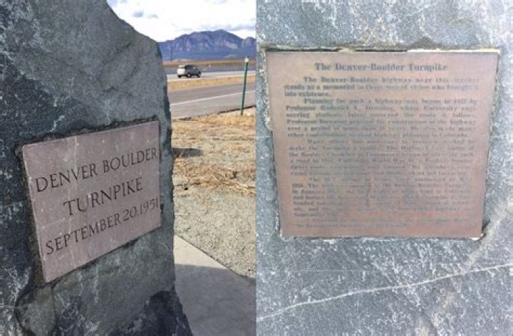 When was the Boulder Turnpike built