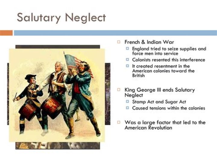 When was the salutary neglect
