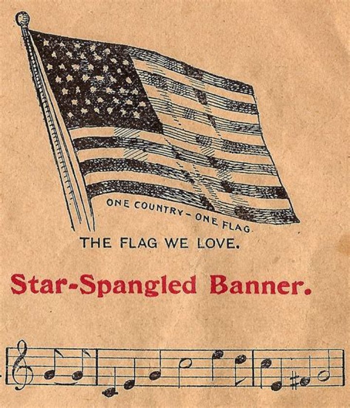 When was the Star Spangled Banner Flag made