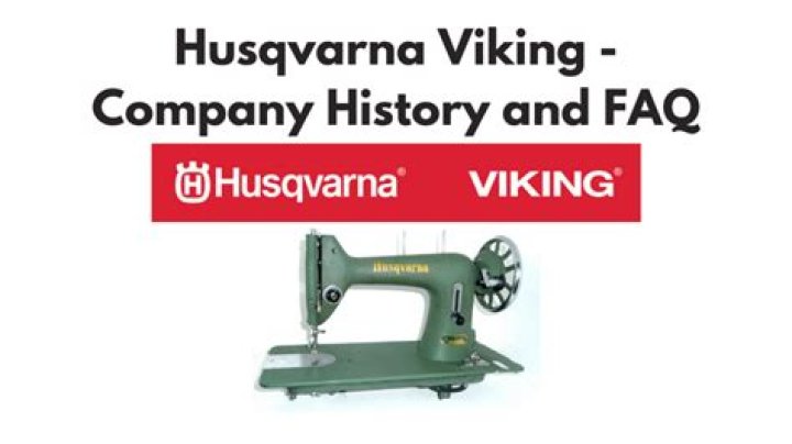 Where are Husqvarna Viking sewing machines made