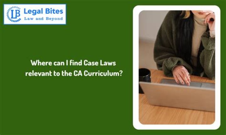 Where can I find case laws online