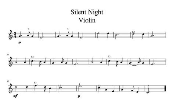 Where can I find free sheet music for violin