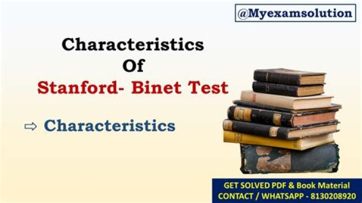 Where did the Stanford Binet test originate