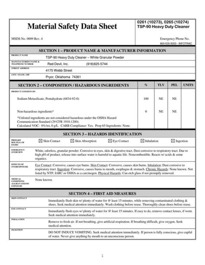 Where do I find safety data sheets