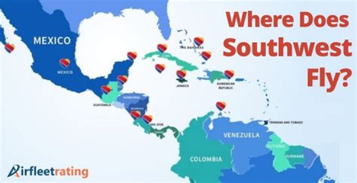 Where does Southwest fly in CA