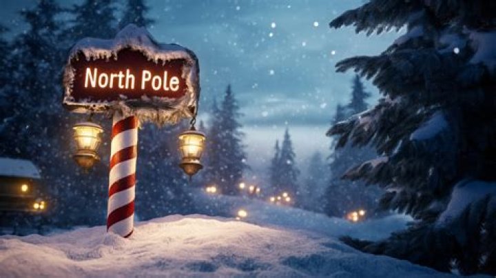 Where in North Pole does Santa live