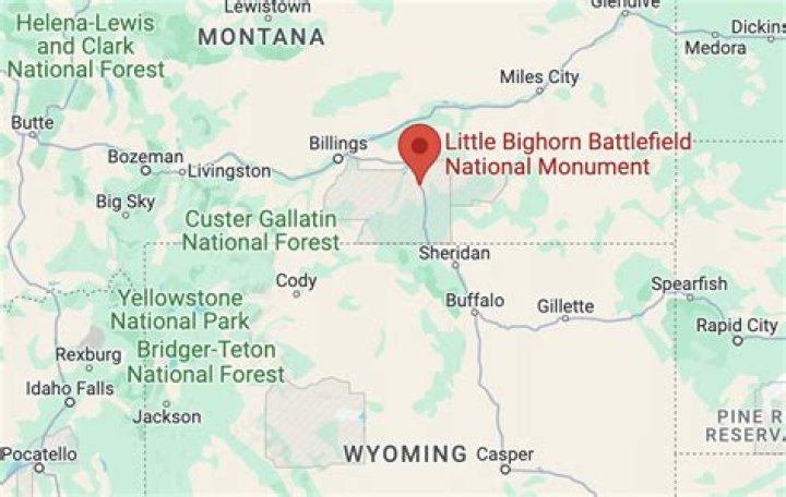 Where is the Battle of Little Bighorn located
