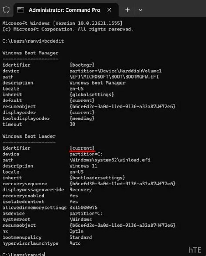 Where is the boot log file