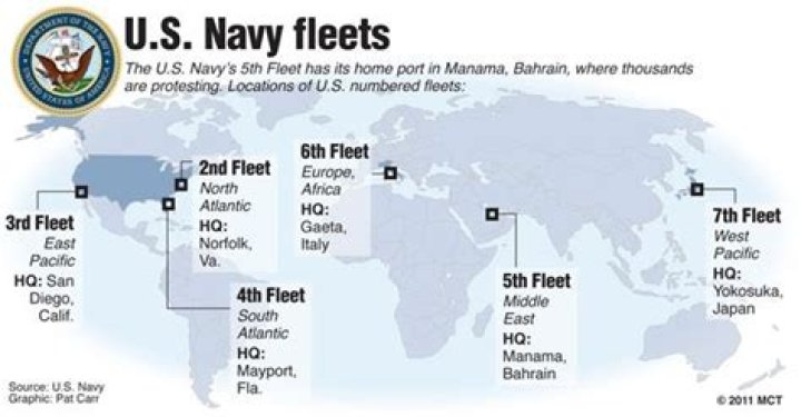 Where is the US Navy Pacific Fleet headquarters