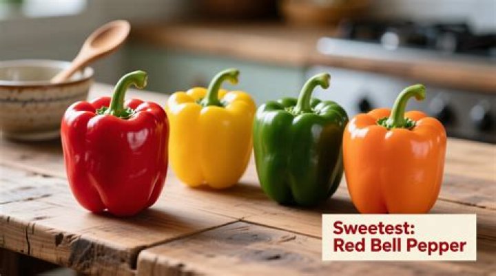 Which are the sweetest bell peppers